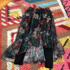 Anthropologie MAEVE Meena Skirt Legging
